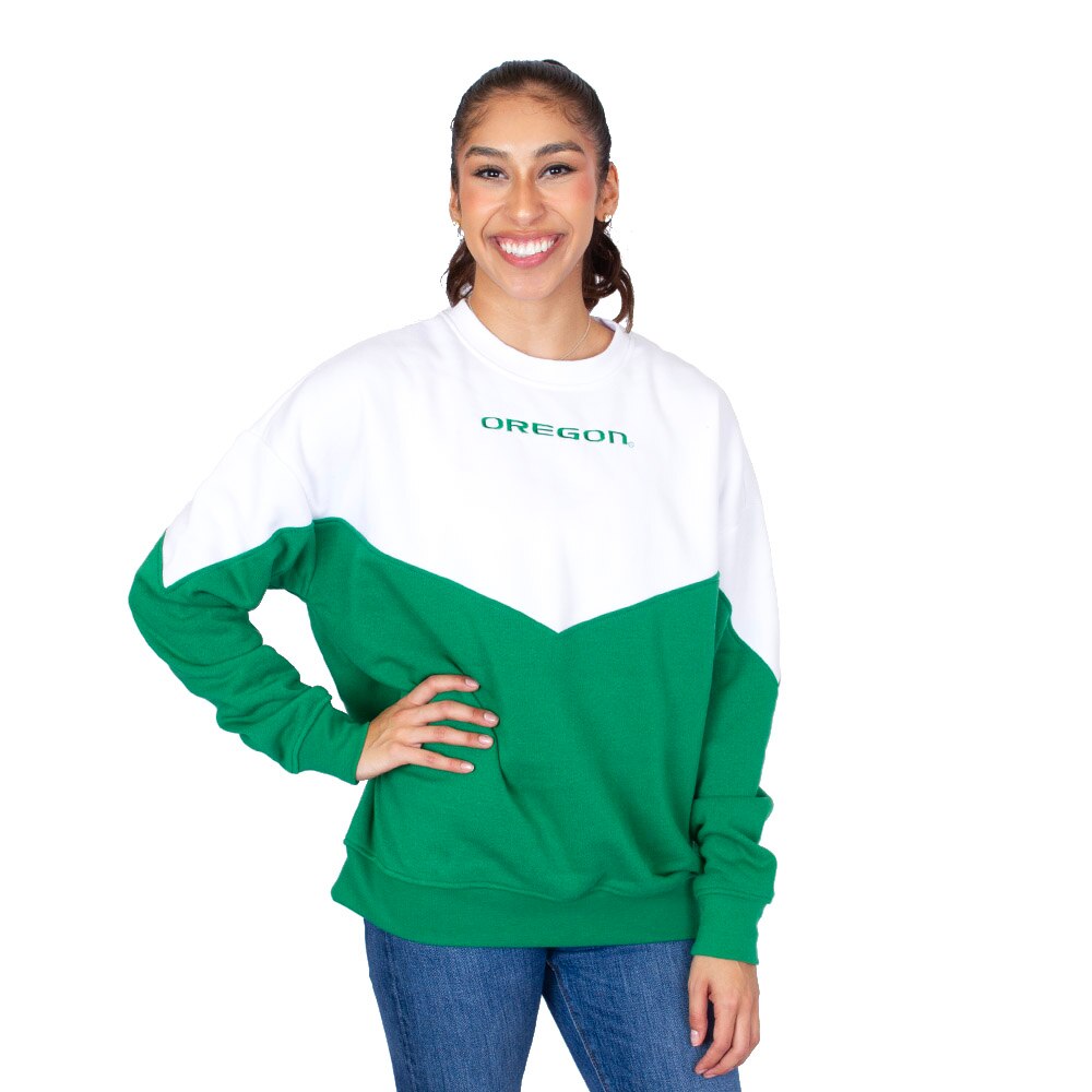 Oregon, Zoozatz, White, Pullover, Polyester Blend, Women, Bestie, Pullover, Sweatshirt, 927974